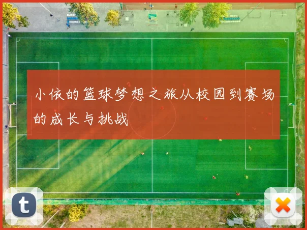 小依的篮球梦想之旅从校园到赛场的成长与挑战